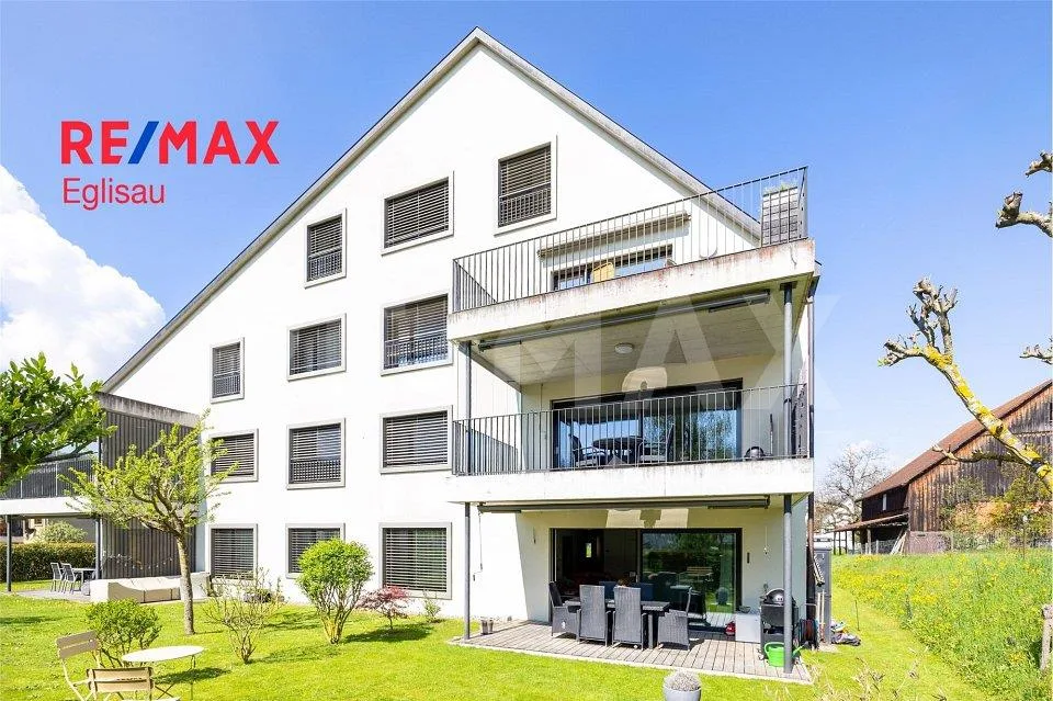 Attraktive 3.5-Zimmer-Gartenwohnung als Kapitalanlage mit gesichert...