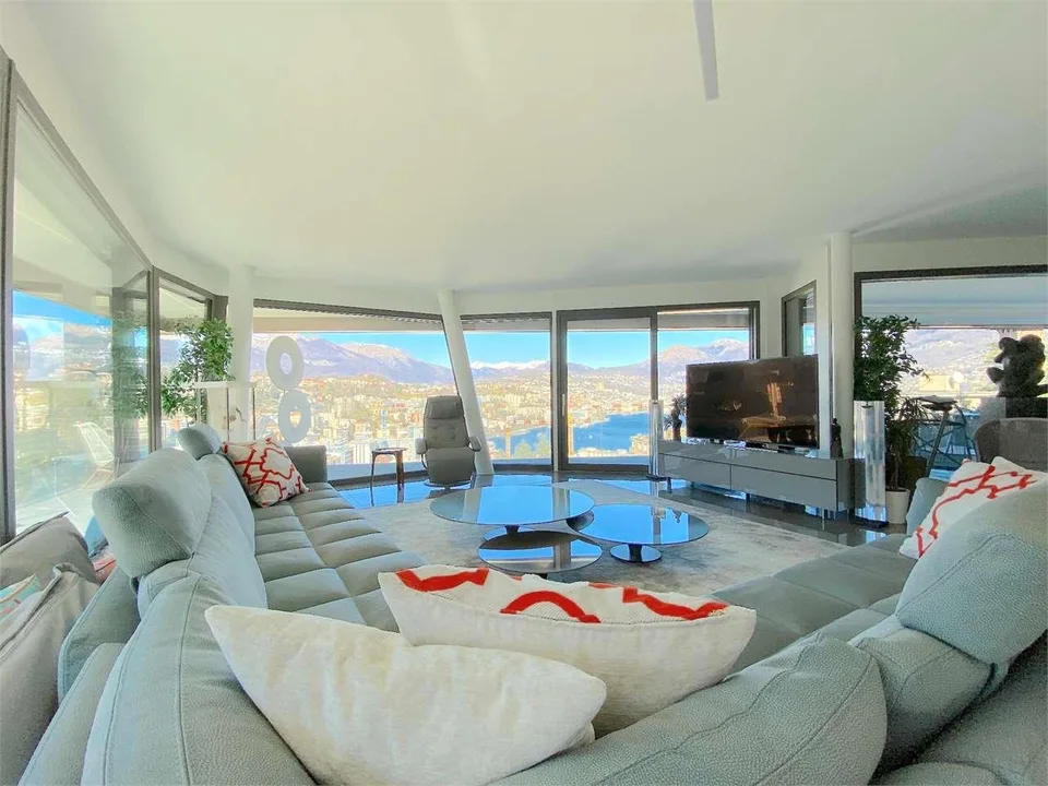Luxuswohnung mit Seeblick in Paradiso