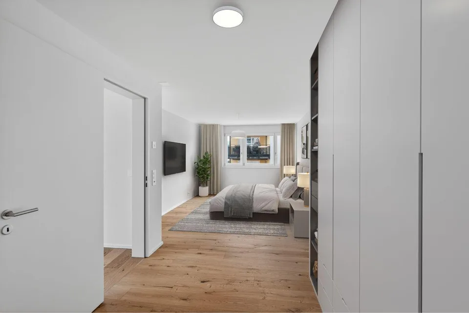 High-quality new apartment in a quiet and central location