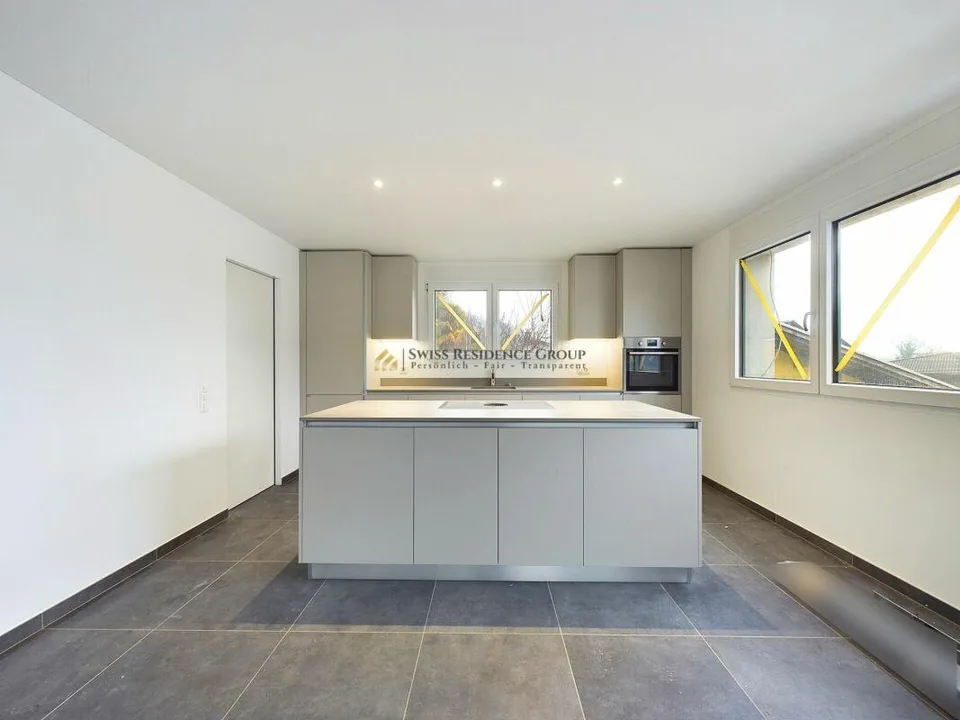 Neubau eines Einfamilienhauses mit 5,5 Zimmern mit privatem Garten