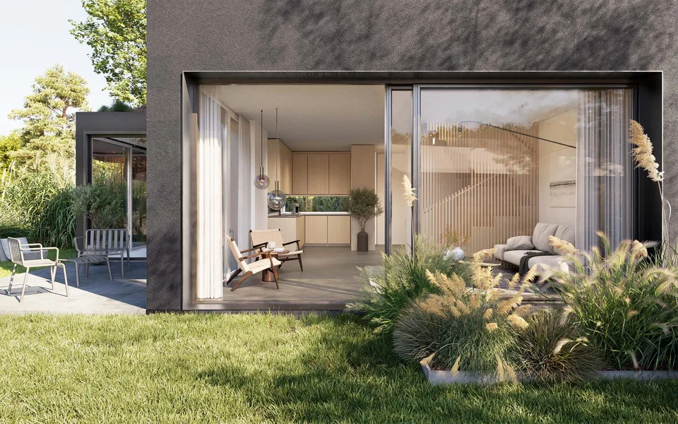*** RISERVATO *** Progetto di costruzione nuova: Casa unifamiliare moderna di 6,5 locali (Casa A)