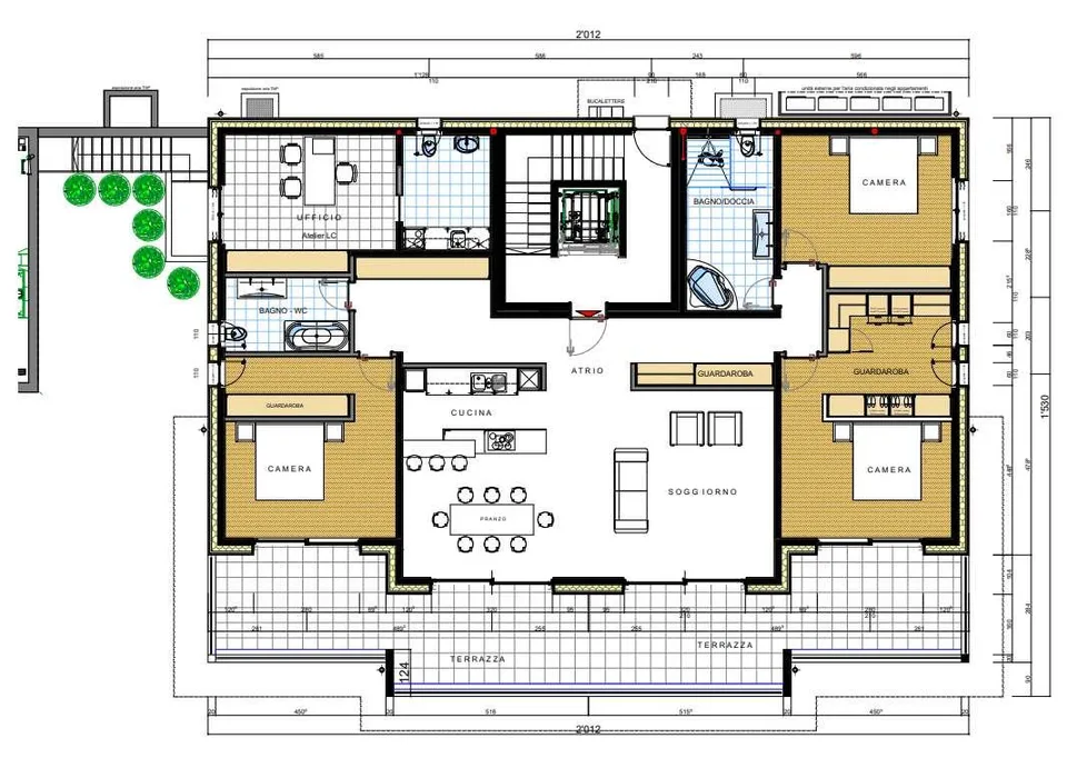 Vendesi appartamento Piano Terra, 7 locali con giardino privato a Coma