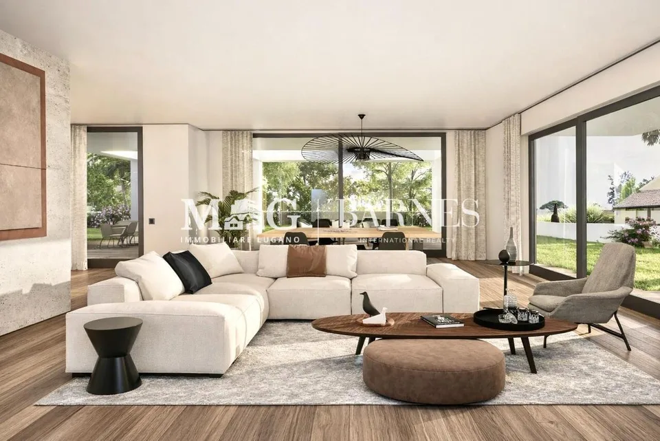 Collina d’Oro: Appartamento di 5.5 locali con giardino di 570 m² – foto 6 di 12