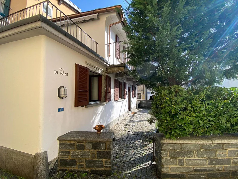 3.5 con giardino nel nucleo di Solduno a Locarno - 3.5 Gartenwohnung