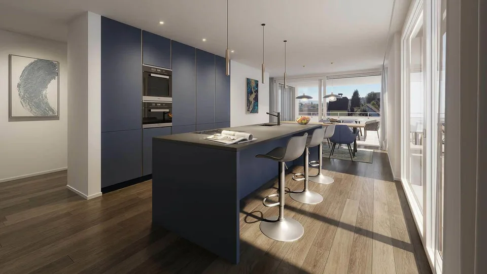 Appartamento di giardino 3½ locali - vivere con privacy, luce e natura