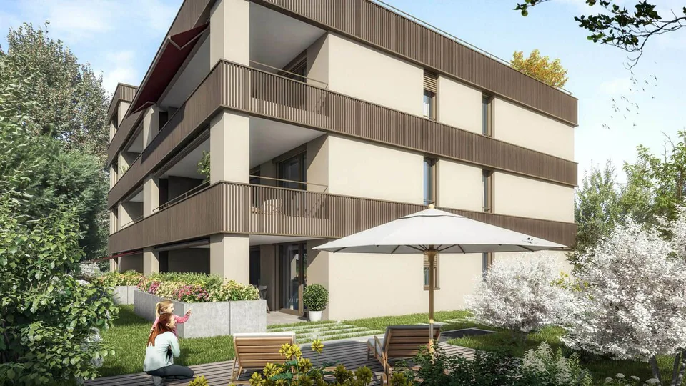 3½-Zimmer-Gartenwohnung – Wohnen mit Privatsphäre, Licht und Natur