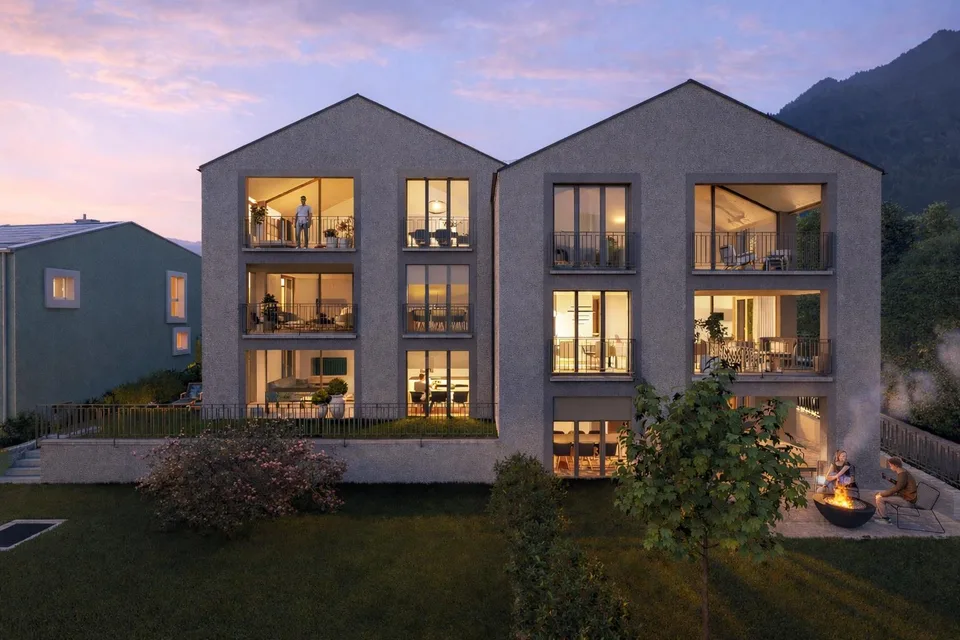 Exklusive 5.5 Zimmer-Wohnung im Weindorf Malans GR