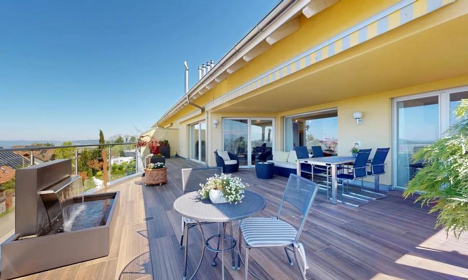 Exklusive Attika-Maisonette mit Panorama-Aussicht