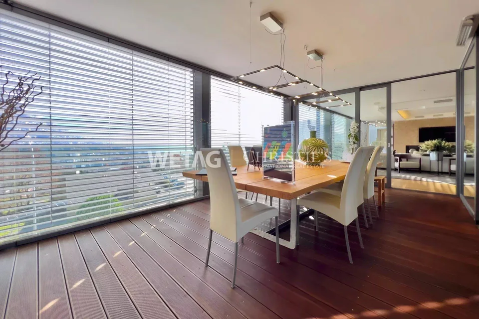 Lugano: moderne Villa mit Seeblick zu verkaufen