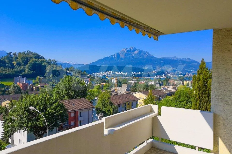 4½-Zimmer-Wohnung mit See- und Bergsicht