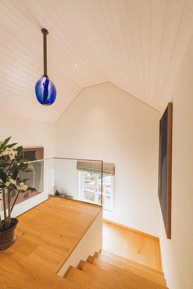 Spacious, modern attic apartment in a sunny location with a view of the Säntis