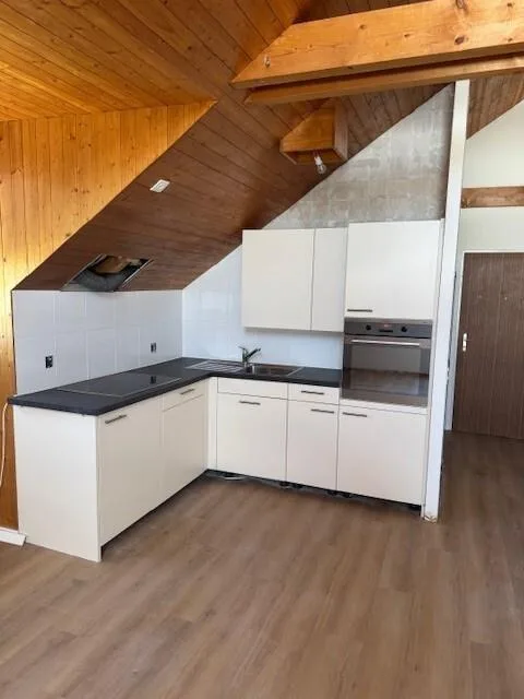 Appartamento mansardato 1 camera con cucina e bagno ristrutturati