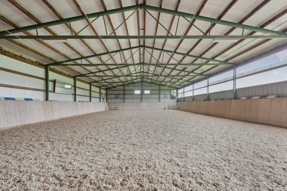 Maneggio con 4-5 box e sala di equitazione