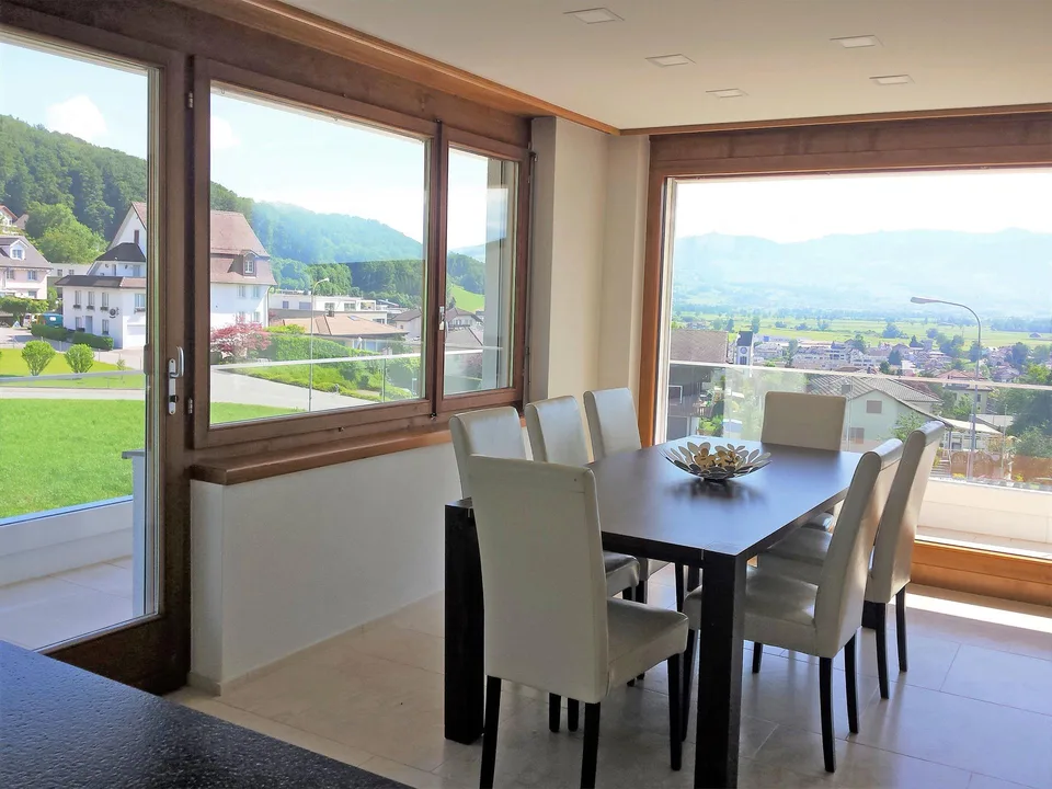 Sogno di casa di lusso nel verde
