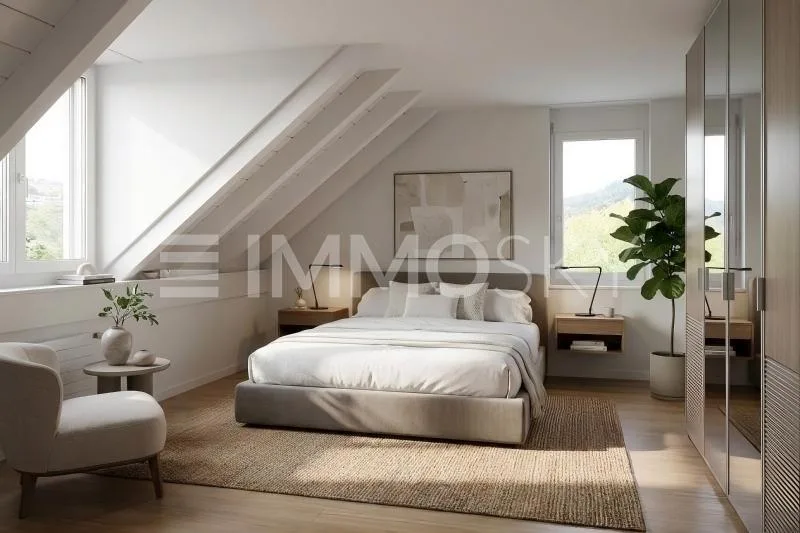 Exclusive living above the rooftops with gallery and far-reaching views