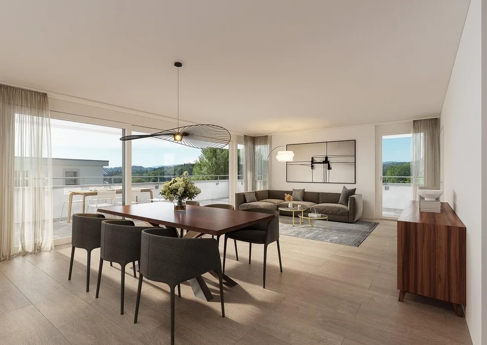 Appartamento attico esclusivo 4.5 locali con terrazza soleggiata impressionante