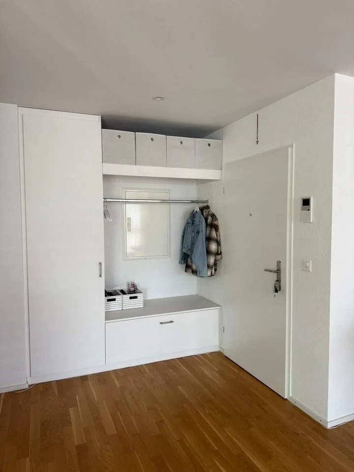 Appartamento mansardato moderno con grande terrazza in affitto