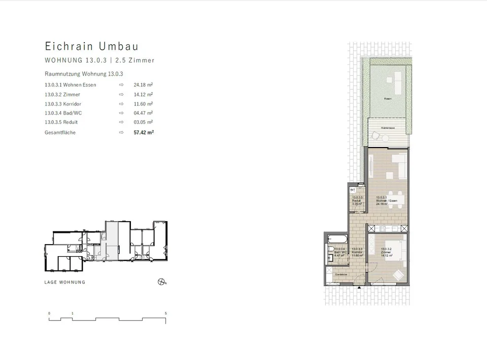 Modern 2.5-room apartment for rent in Zürich-Schwamendingen! – photo 13 of 18