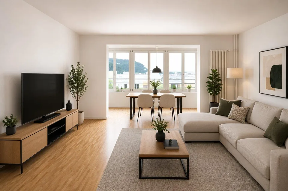 Familienwohnung mit Aussicht!