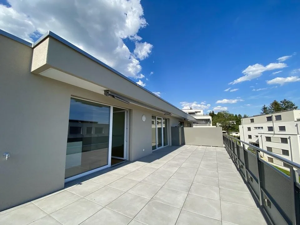 Wohnen mit Aussicht - 66 m2 grosse Terrasse!