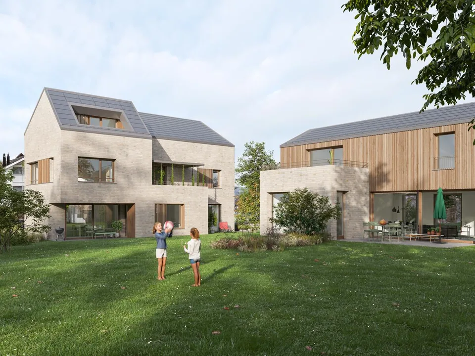 Horgen: Neubau-Einfamilienhaus mit Garten und viel Privatsphäre