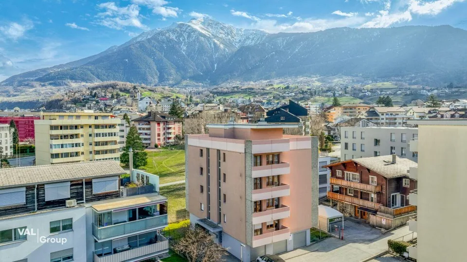 Grosszügiges Wohnen an zentraler Lage in Brig-Glis - mit Balkon auf...