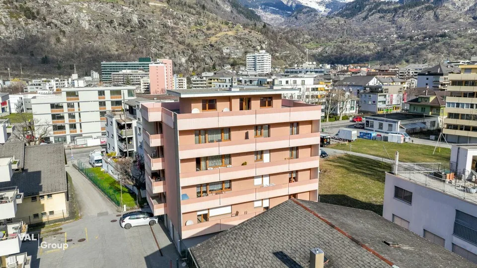 Grosszügiges Wohnen an zentraler Lage in Brig-Glis - mit Balkon auf...