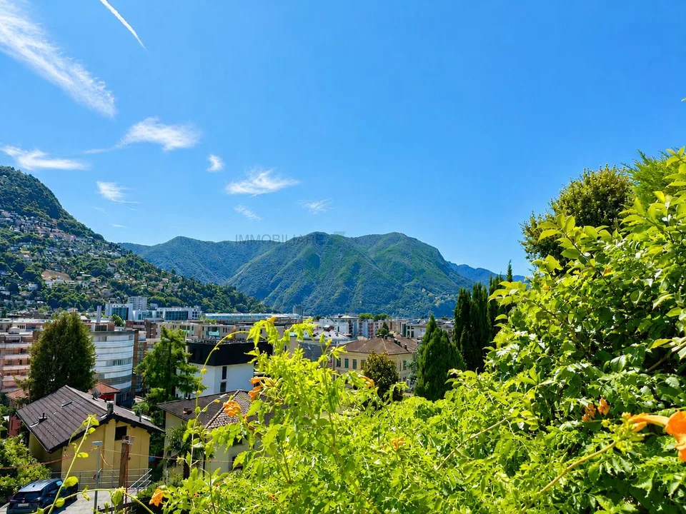 Bel appartamento 6,5 locali con giardino in tranquilla zona collinare