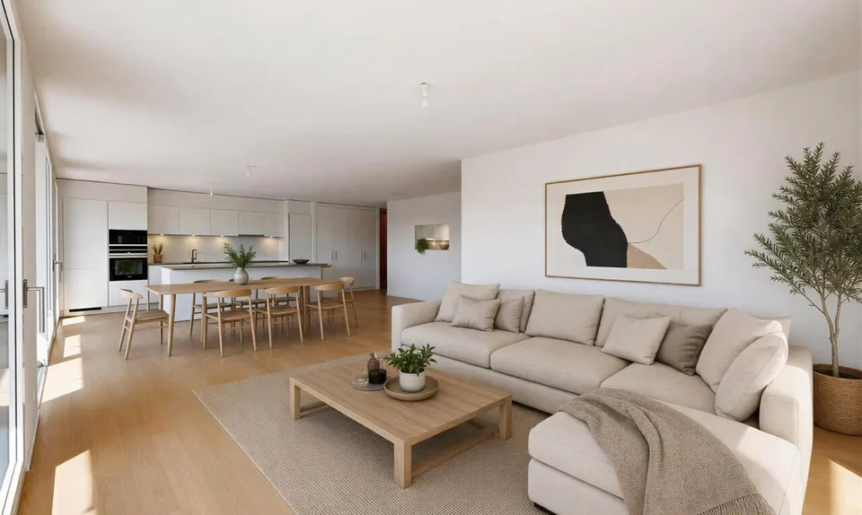 Appartement d'exception avec vue panoramique sur le lac et les Alpes