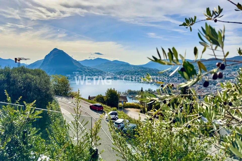Lugano-Aldesago: modernes Penthouse mit herrlichem Seeblick, Dachte...