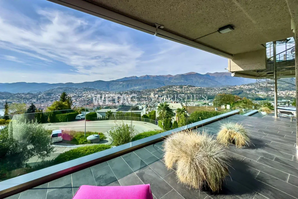Lugano-Aldesago: modernes Penthouse mit herrlichem Seeblick, Dachterrasse zu verkaufen, auch als Zweitwohnsitz möglich – Foto 11 von 13