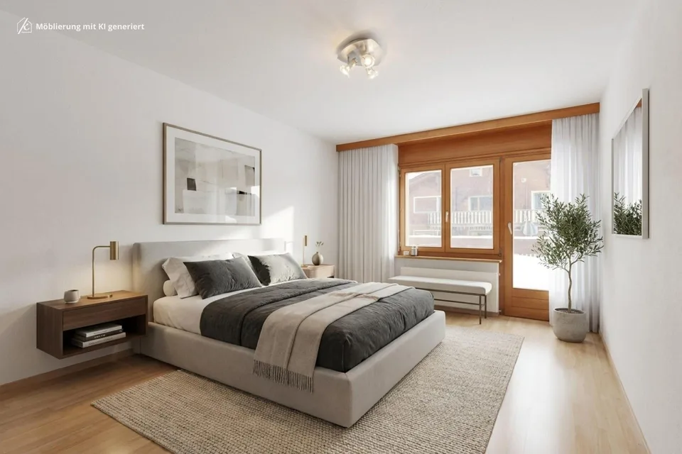 Living with Mountain Panorama - 4.5-Room Apartment with Unique Terrace