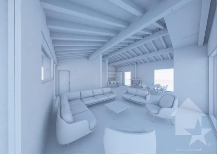 In costruzione, chalet tradizionale, zona tranquilla, vista panoramica – foto 8 di 11