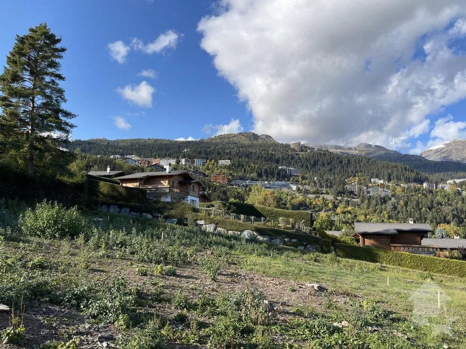 Under construction, traditional chalet, quiet neighborhood, panoramic view