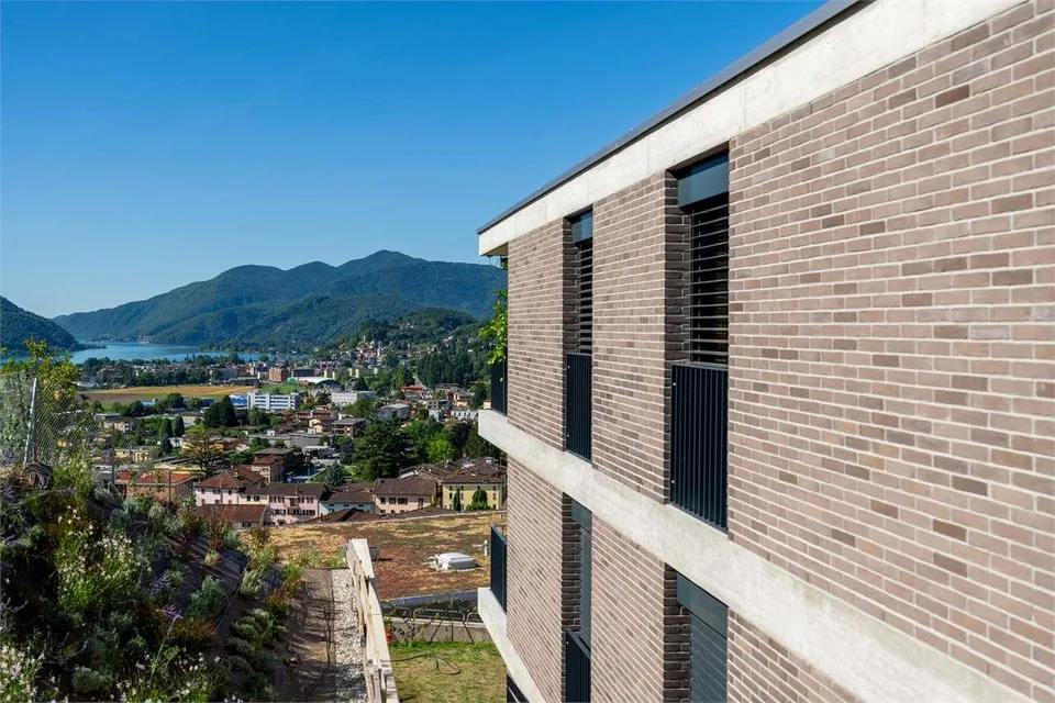 Elegante und neueste 3,5-Zimmer-Wohnung in Bioggio - Residenza Mir – Foto 12 von 13