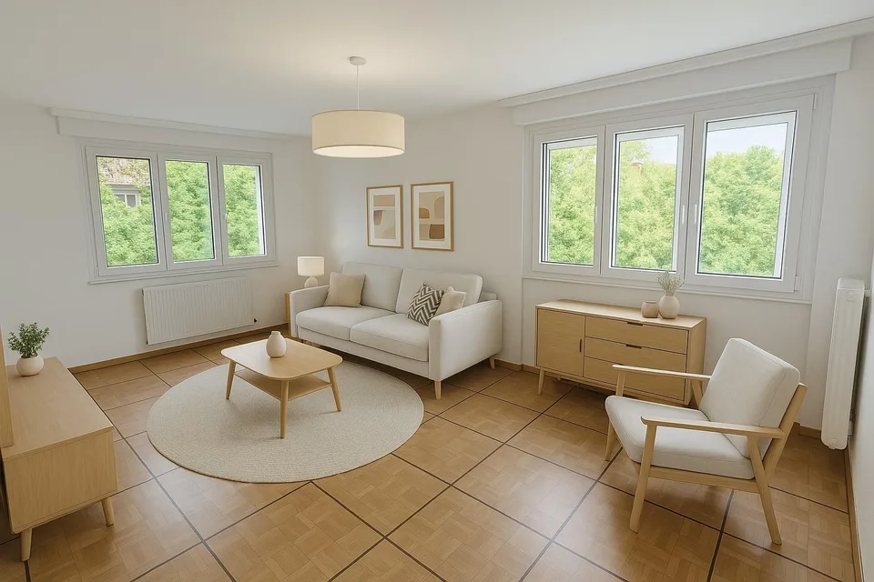Appartement de 3 pièces situé à proximité du centre ville