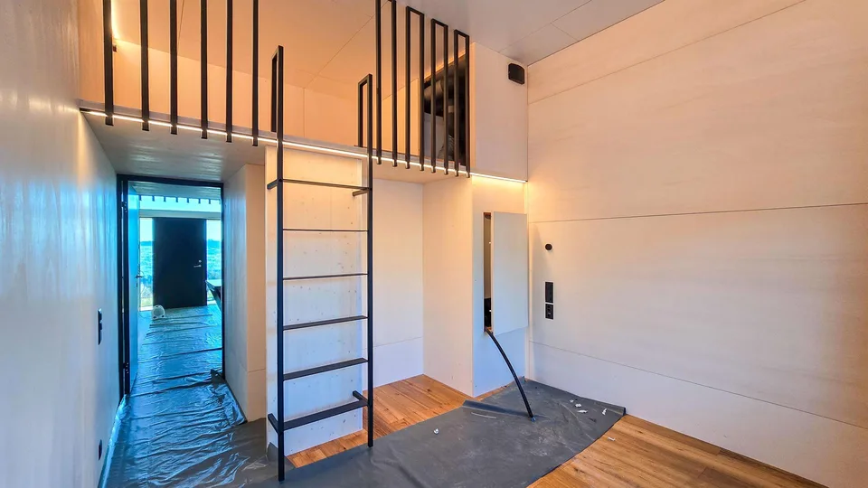 2.5 Zi-Tiny House mit unverbaubarem Weitblick