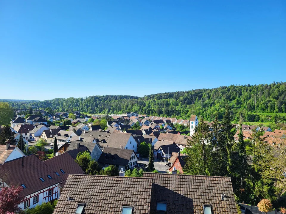 Moderne neue Attikawohnung an attraktiver Hanglage von Glattfelden – Wohnen im Grünen mit Komfort