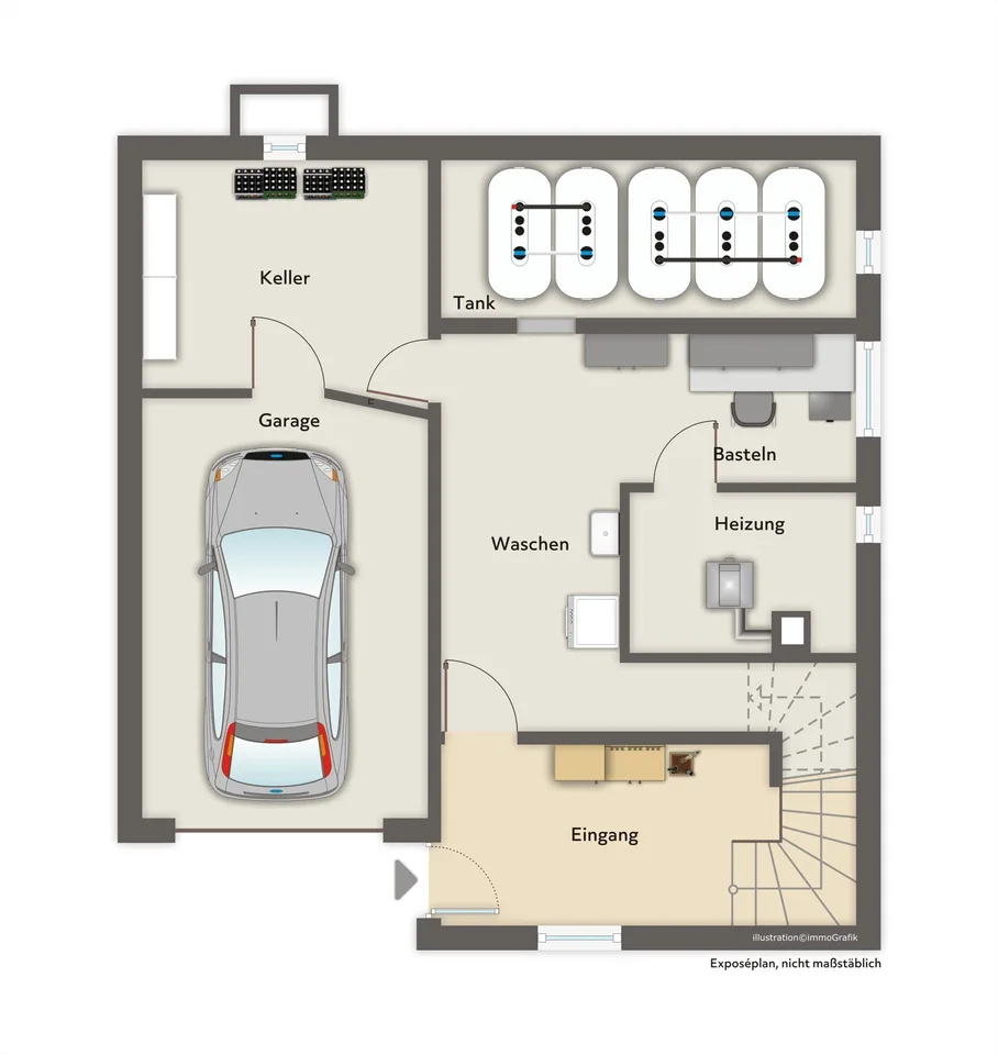 Wohnhaus mit zwei Wohnungen in Münchenwiler... – Foto 12 von 14