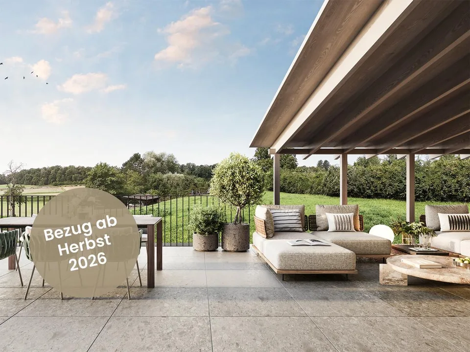 Neubauprojekt AUREUM: 4-5-Zimmer-Wohnung mit grosser Terrasse