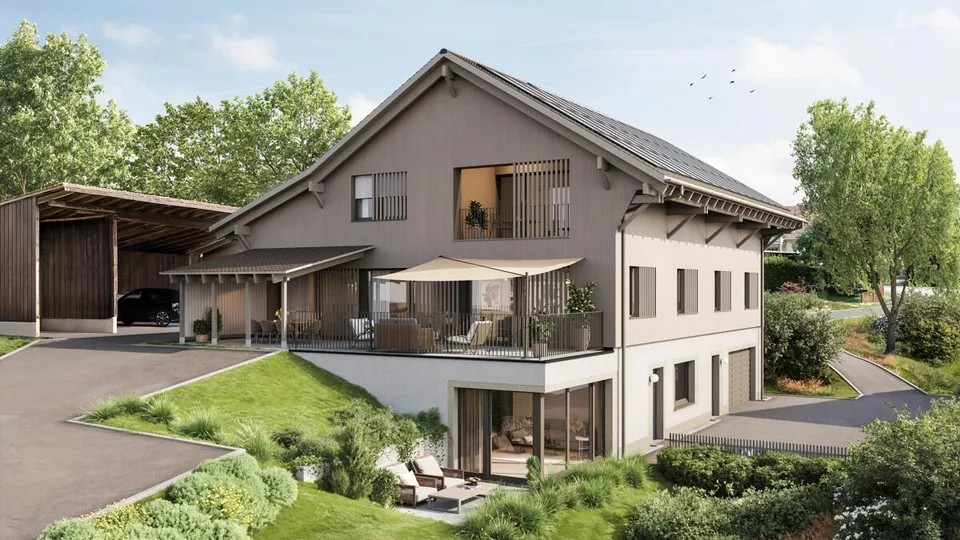Projet de construction AUREUM: appartement 4-5 pièces avec grande terrasse