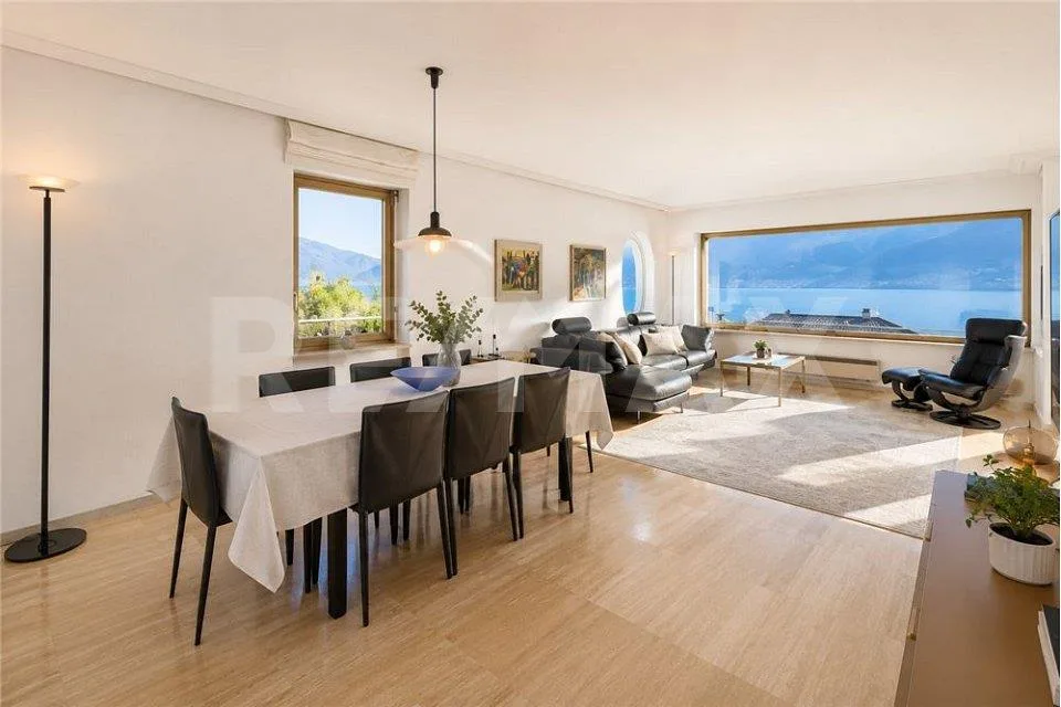 Wunderschöne 4.5-Zimmer-Wohnung mit Garten und Seeblick