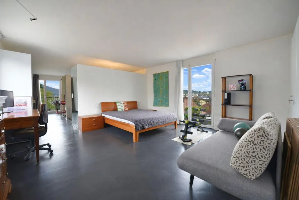 Attico eccezionale con terrazza panoramica e vista a 360° su Bienne