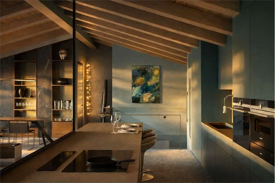 Esclusiva Residenza Fronte Lago con Terrazza Panoramica e Vista Mozzaf