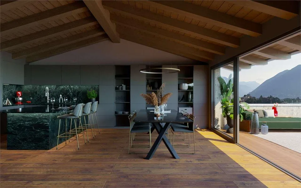 Esclusiva Residenza Fronte Lago con Terrazza Panoramica e Vista Mozzaf