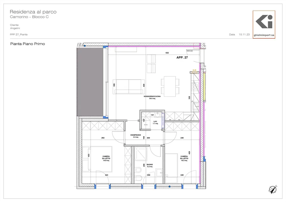 Neue 3.5-Zimmer-Wohnung in Camorino