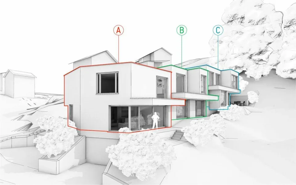 Casa a schiera di 3 1/2 locali - Casa A