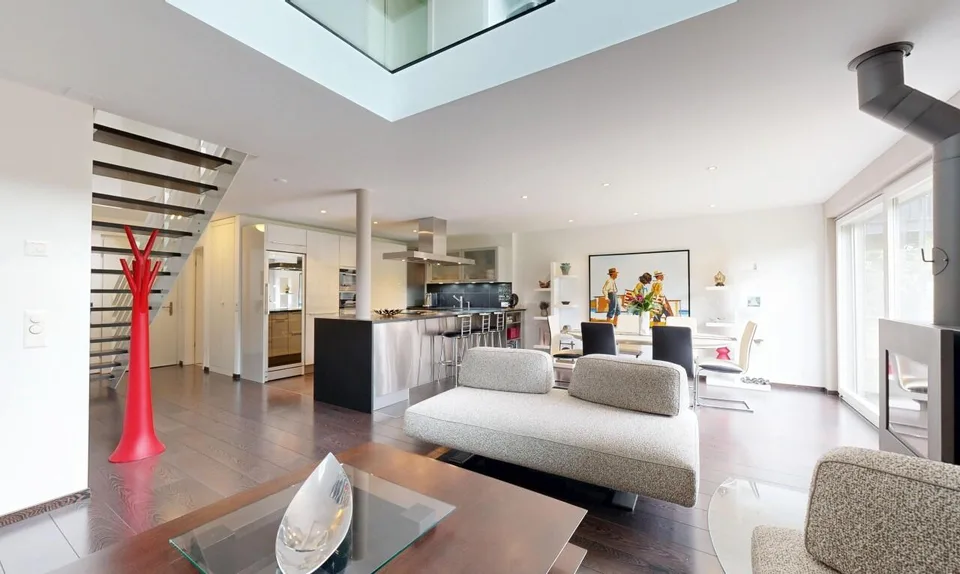 Prachtiges Duplex mit Terrasse und privatem Garten