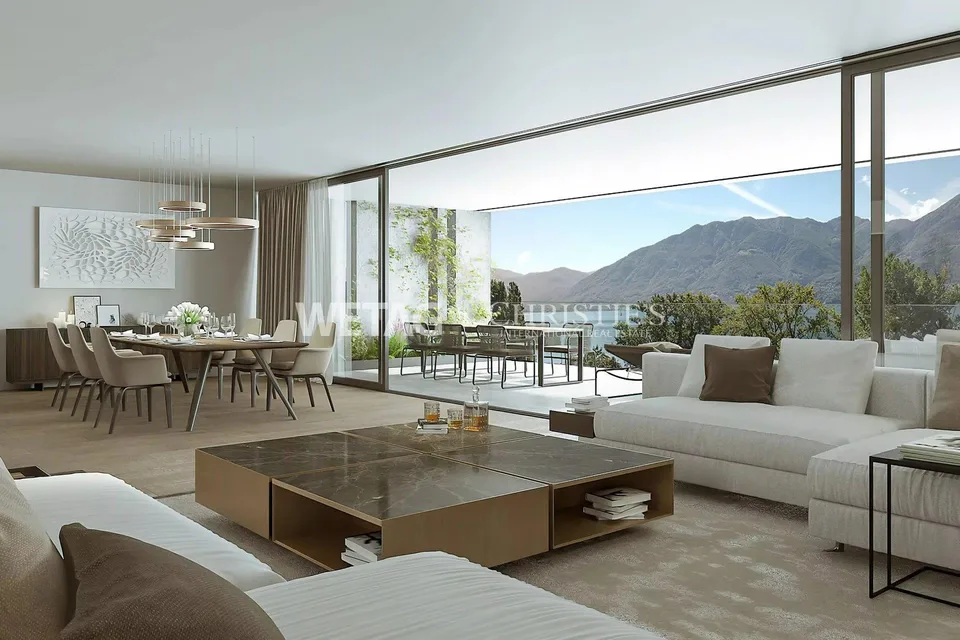 Appartamento nuovo esclusivo con terrazza panoramica spaziosa & vista lago, in vendita a Minusio