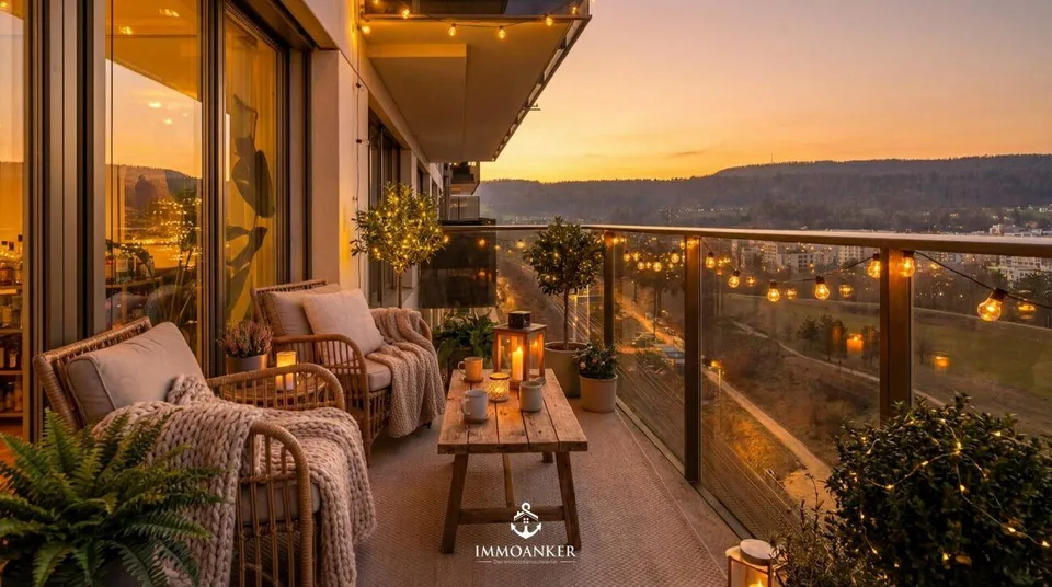 Exklusive 4.5-Zimmer-Eigentumswohnung mit Weitblick, Terrasse und M...